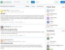 Tablet Screenshot of careeranswers.com